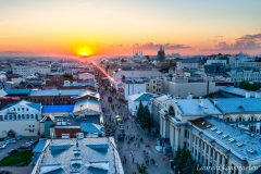 Kazan-Bauman-Street-Sunset