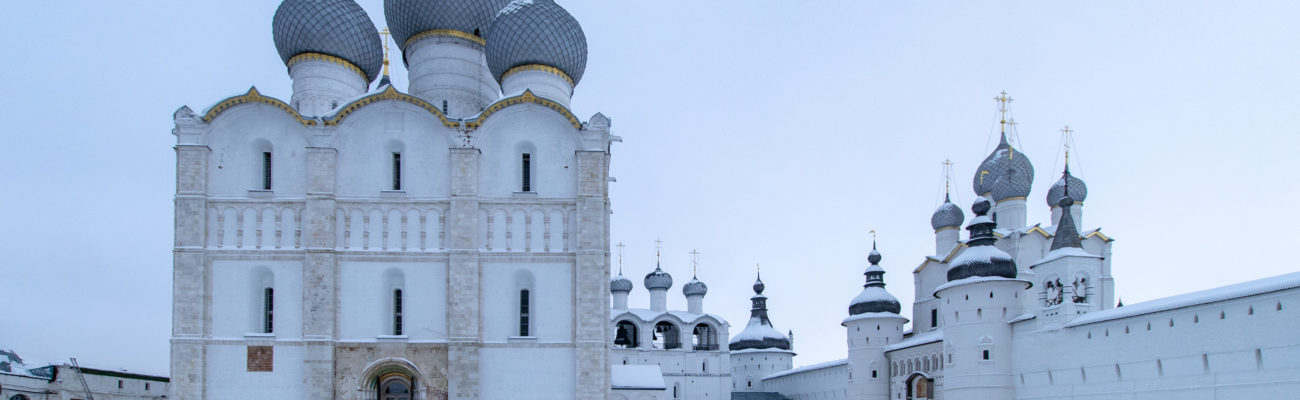 Assumption Cathedral inside the Rostov Veliky Kremlin