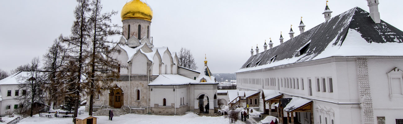 Nativity of Virgin Mary Cathedral and Tsar Alexis Palace in Zvenigorod