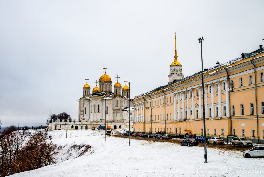 Dormition Cathedral in Vladimir in the background