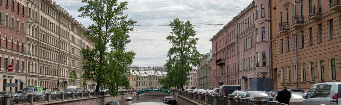 Saint Petersburg’s colored Bridges